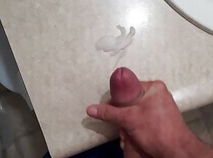 masturbation, orgasme, amateur, ejaculation-sur-le-corps, énorme-bite, ejaculation, solo, bite