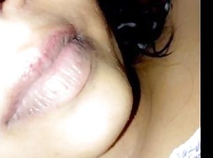 asiatisk, amatør, blowjob, cumshot, hjemmelaget, handjob, indian-jenter, pov, cum, fetisj