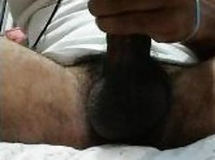 poilue, ejaculation-sur-le-corps, gay, branlette, ejaculation, webcam, solo