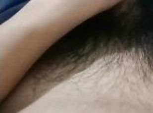 asiatique, amateur, mature, énorme-bite, gay, branlette, solo, bite