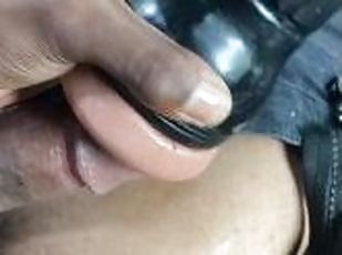 masturbation, vieux, amateur, ébène, énorme-bite, jouet, belle-femme-ronde, voiture, point-de-vue, jeune-18