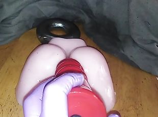 grande, anal, brinquedo, pov, dildo, rabo, fetiche