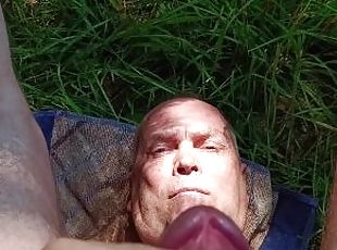 Cum on face