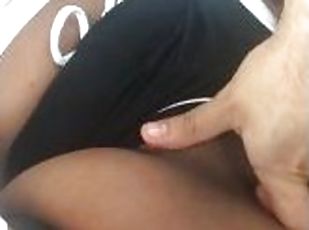 culo, masturbación, público, coño-pussy, amateur, negra-ebony, latino, coche, virgen