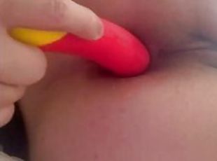 masturbation, amateur, anal, jouet, solo