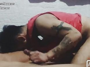 asiático, amateur, mamada, gay, sexo-en-grupo, filipino, tatuaje, chupando