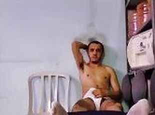 papá, peluda, masturbación, amateur, gay, pies, pajeándose, fetichista, a-solas, papi