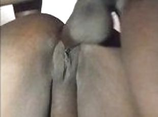 vagina-pussy, amatir, berkulit-hitam, sudut-pandang, basah, realitas, penis