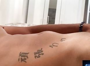 masturbation, amateur, ejaculation-sur-le-corps, branlette, solo