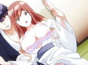 gros-nichons, levrette, masturbation, énorme-bite, hardcore, anime, hentai, belle, gros-seins, seins