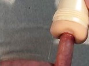 gigantisk, masturbation, orgasm, amatör, cumshot, gigantisk-kuk, leksak, pov, ensam, kuk