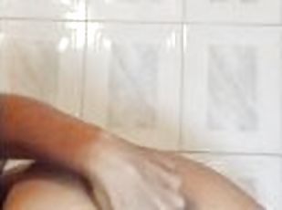 masturbación, orgasmo, amateur, anal, latino, a-solas