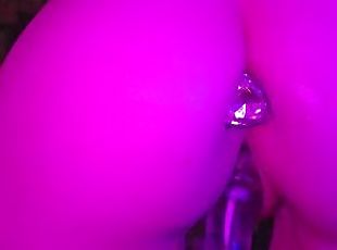 masturbation, chatte-pussy, maigre, anal, jouet, doigtage, double, salope, blonde, serrée