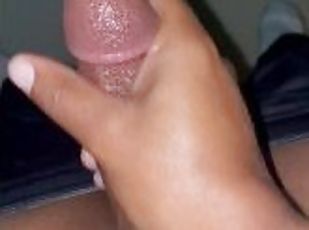 masturbation, amatör, cumshot, mörkhyad, gigantisk-kuk, leksak, pov, ensam, kuk