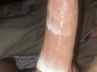 masturbation, chatte-pussy, amateur, ejaculation-sur-le-corps, énorme-bite, jouet, branlette, ejaculation-interne, solo, cocu