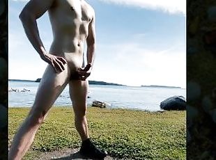 masturbation, en-plein-air, public, amateur, ejaculation-sur-le-corps, gay, européenne, euro, solo, minet