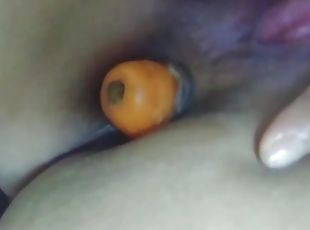 chatte-pussy, amateur, anal, jouet, indien, solo, légume