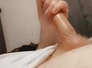 masturbation, orgasme, amateur, ejaculation-sur-le-corps, énorme-bite, ados, ejaculation, solo, bite