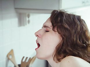 Russian Cutie Darcy Dark Fucked in the Kitchen