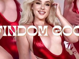 blonde, bikini, domination, femme-dominatrice