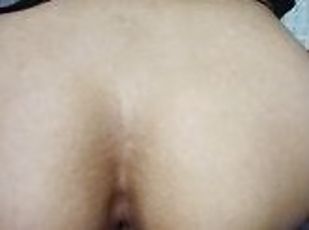 arsch, doggy, dilettant, anal-sex, junge, schwer, selbst-gefertigt, latina, paar, fetisch