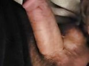 papa, énorme, masturbation, amateur, énorme-bite, gay, branlette, secousses, attrapée, solo