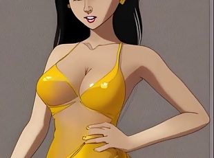 asiatiche, ragazze-giovani, nere, neri, europee-european, europee, 3d, solitari