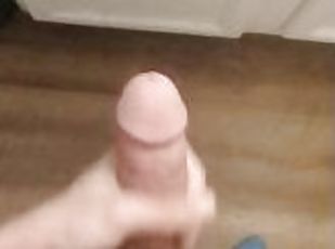 baignade, masturbation, amateur, mature, énorme-bite, secousses, solo, réalité, bite