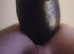 dilettant, anal-sex, dildo, allein, bisexuell, arschloch