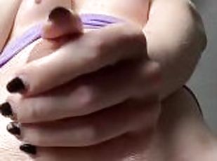 onani, shemale, amatør, cumshot, stor-pikk, runking, pov, facial, blond, alene