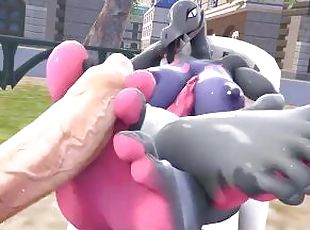 Salazzle feet alt