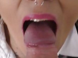 Serena Santos Cock Sucking Closeup Video