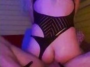 dilettant, anal-sex, schwer, creampie, reiten, rauchen, raue