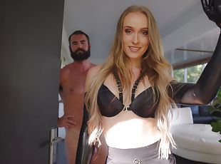 pikslikkeri, milf, creampie, blond, knepning-fucking