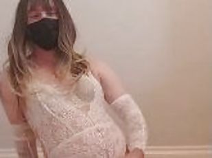 cul, énorme, amateur, babes, ejaculation-sur-le-corps, lingerie, solo