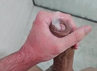 CUM IN THE SHOWER